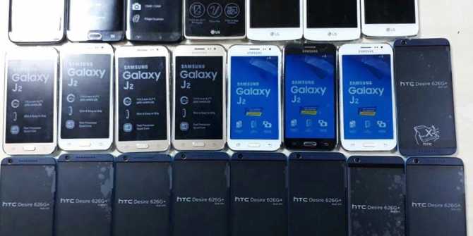 Van’da kaçak cep telefonu operasyonu