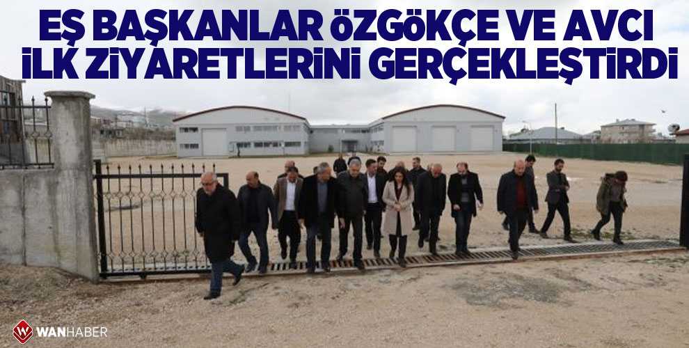 EŞBAŞKANLAR ÖZGÖKÇE ERTAN VE AVCI İLK ZİYARETLERİNİ GERÇEKLEŞTİRDİ
