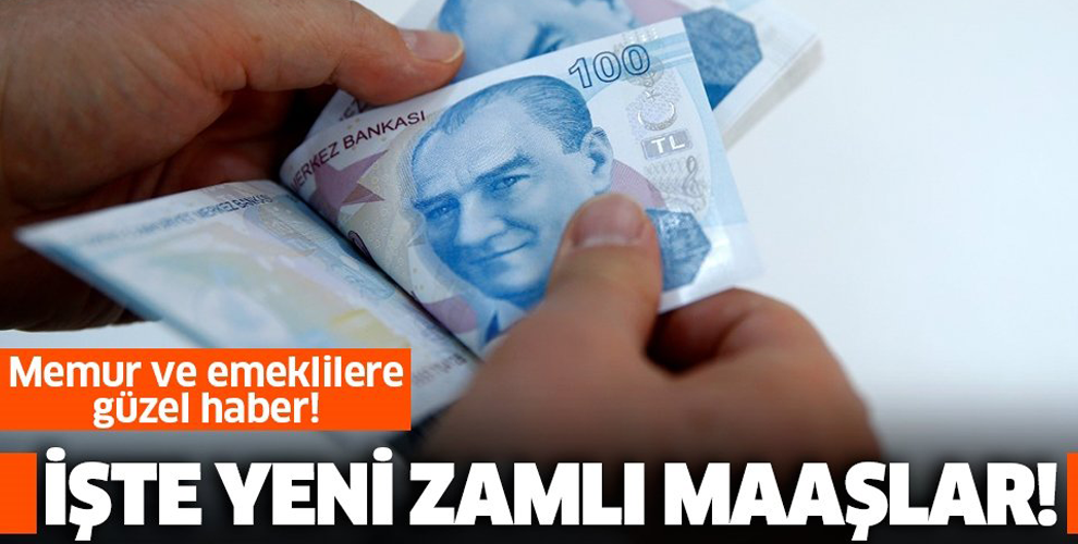 MEMUR VE EMEKLİ ZAMMI BELLİ OLDU