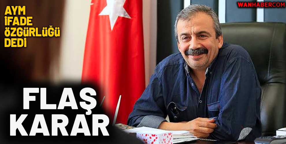 ANAYASA MAHKEMESİ'NDEN SIRRI SÜREYYA ÖNDER KARARI