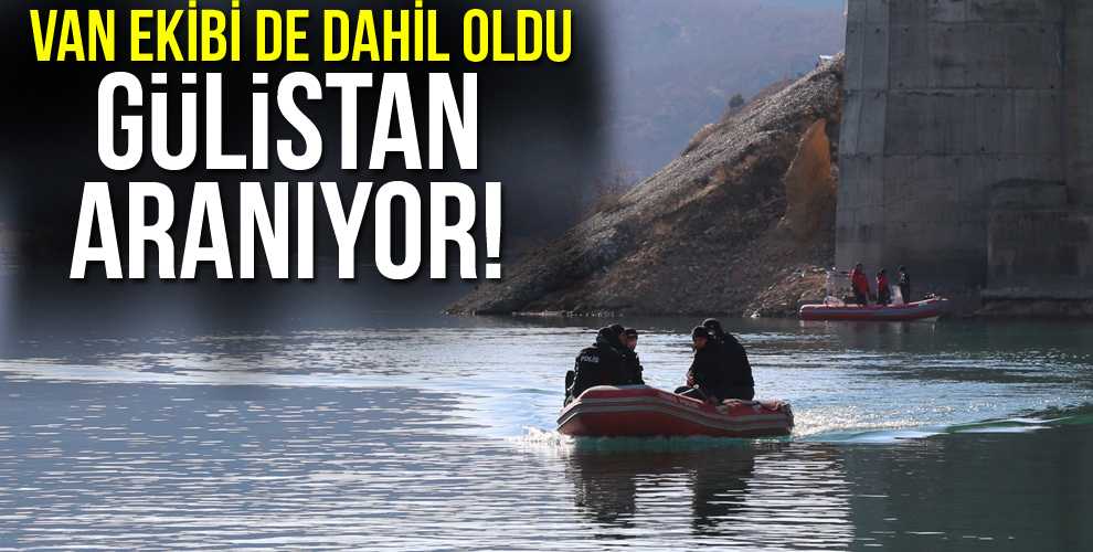 GÜLİSTAN'I ARAMA ÇALIŞMALARINA VAN EKİBİ DE KATILDI!