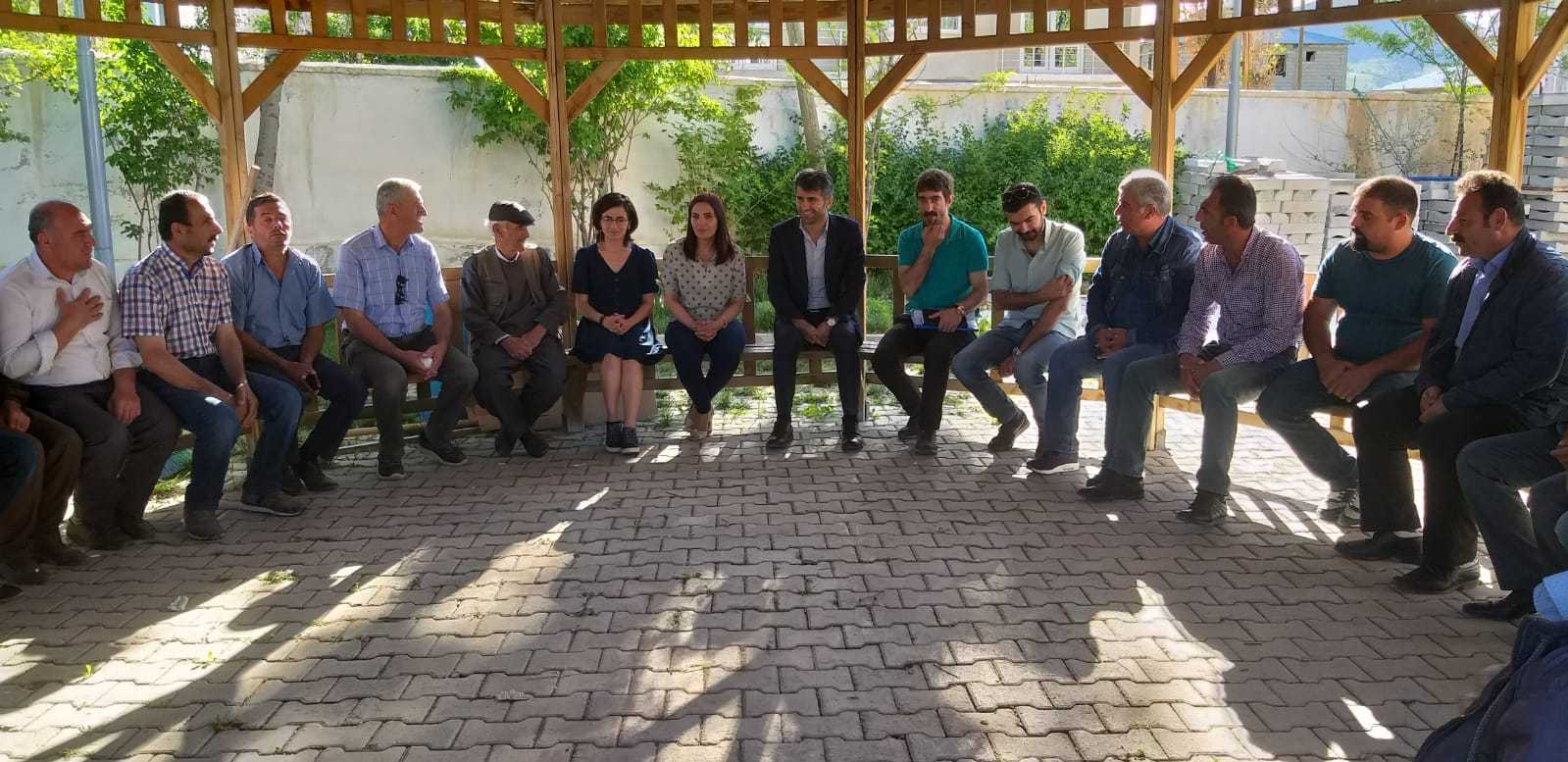 Eş Başkanlar Belediye Personeli İle Bayramlaştı
