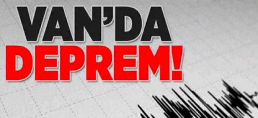 Van’da 4 büyüklüğünde deprem