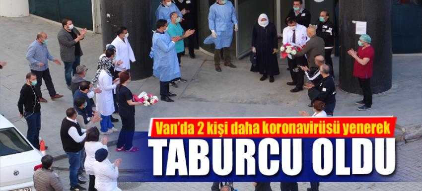 Van’da 2 kişi daha koronavirüsü yenerek taburcu oldu