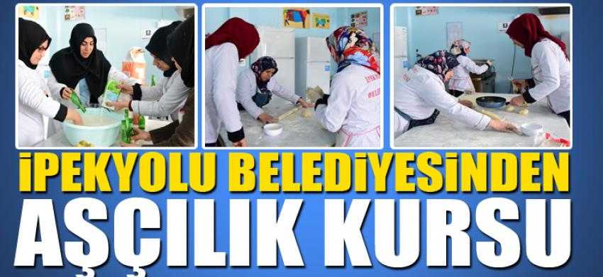 İpekyolu Belediyesinden aşçılık kursu