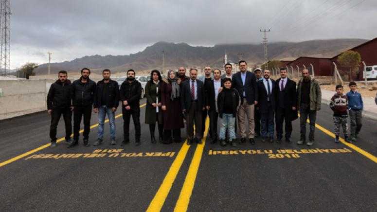 Başkan Vekili Öztürk, yol çalışmalarını denetledi