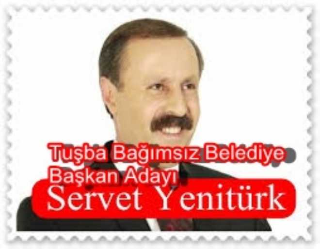 Servet Yenitürk Bağımsız Belediye Başkan Adaylığını İlan etti