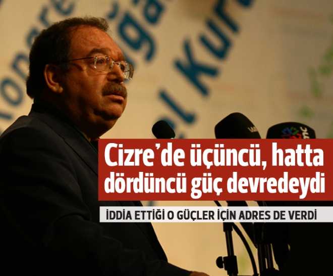 Hatip Dicle: Cizre olaylarında dördüncü bir güç var