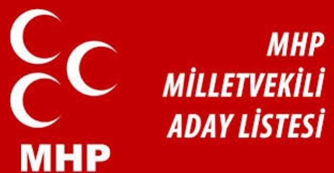 MHP'de aday listesi ve VAN Adayları...