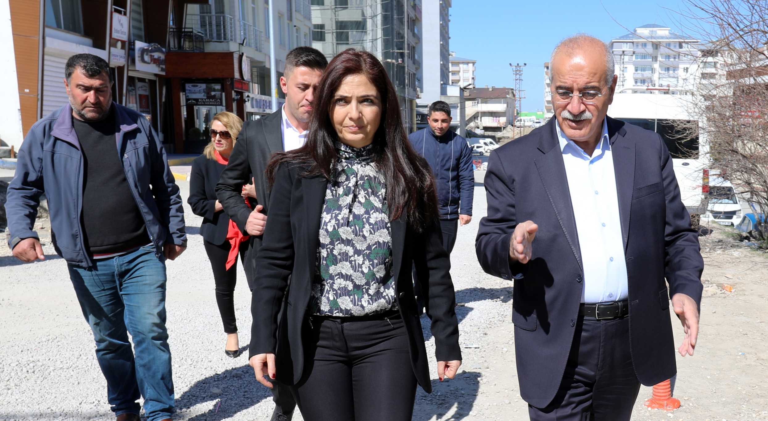 EŞBAŞKANLAR BEŞYOL İÇİN ALTERNATİF YOL İNCELEMESİ YAPTI