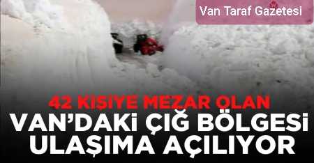 O yol açılıyor