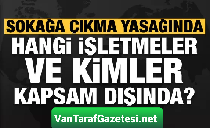 Yasak kimleri kapsamaz.
