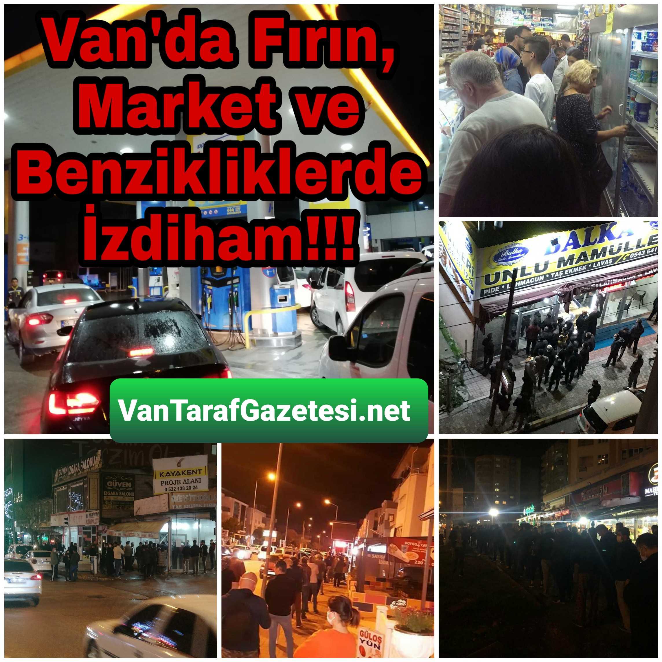 Van'da izdiham!