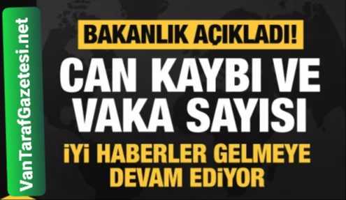 Bakan bugünki Vakaları açıkladı.