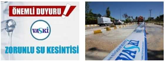 VAN ŞEHİR MERKEZİ GENELİNDE ZORUNLU SU KESİNTİSİ