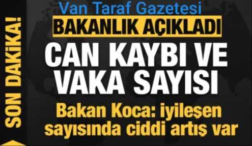 8 Haziran koronavirüs tablosu!