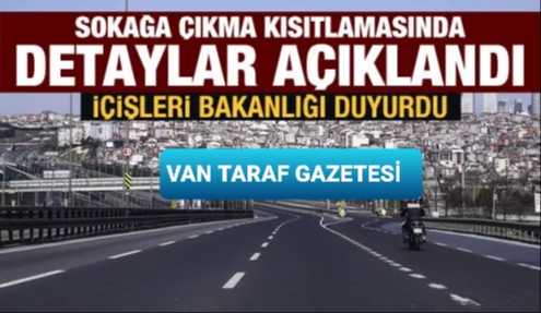Yasak detayları açıklandı...