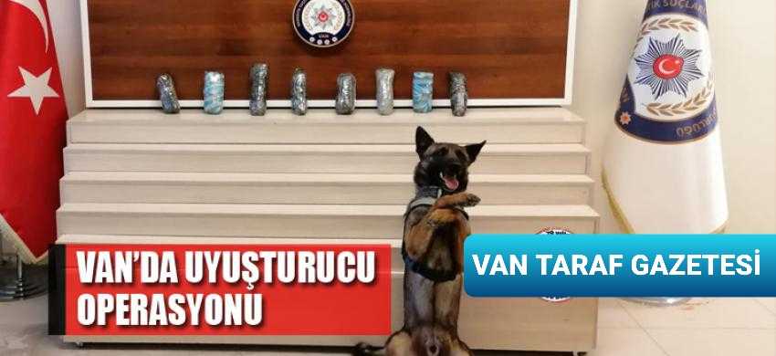 Van’da uyuşturucu operasyonu