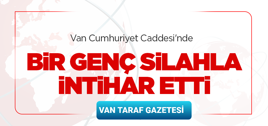 bir genç silahla intihar etti