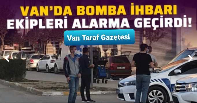 Vanda Bomba ihbari ...