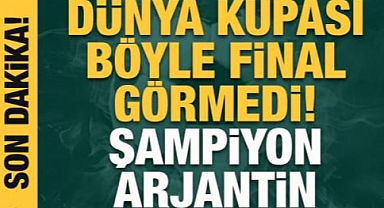 2022 Dünya Kupası Arjantin'in!
