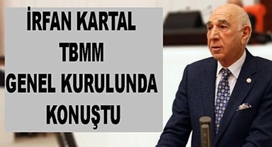 AK Parti Van Milletvekili İrfan Kartal TBMM Genel kurulunda konuştu