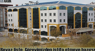 Beyaz liste, Görevimizden istifa etmeye hazırız