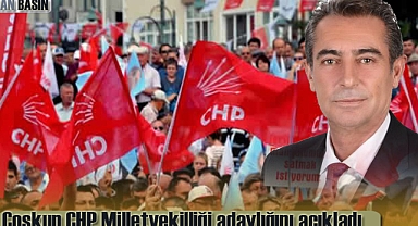 Coşkun CHP Milletvekilliği adaylığını açıkladı