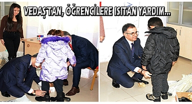 VEDAŞ’tan, öğrencilere ısıtan yardım…