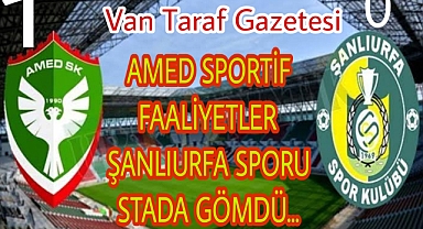AMEDSPOR ŞANLIURFASPORU DİYARBAKIR'A GÖMDÜM