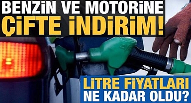Benzin ve motorine indirim geldi!