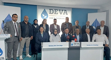 DEVA Partisi Van il yönetiminden istifa açıklaması: Biz Dahada Güçlü Olacağız...