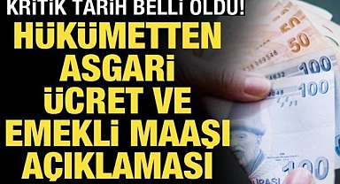 Asgari ücrette kritik tarih belli oldu!
