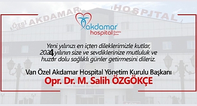 Opr. Dr.M. Salih Özgökçe'den yeni yıl mesajı