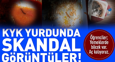 KYK yurdunda skandal görüntüler!
