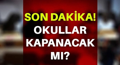Bakan Duyurdu Okullar Bir Hafta Önce Tatil Olacak...
