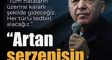 Cumhurbaşkanı Erdoğan'dan Açıklama