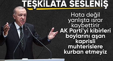Erdoğan'dan seçim değerlendirmesi: Hata değil, yanlışta ısrar kaybettirir