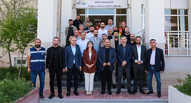 Eşbaşkanımız Neslihan Şedal asfalt şantiyesinde incelemelerde bulundu