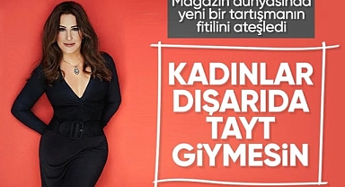 Nükhet Duru'dan tayt çıkışı: Evde temizlik yaparken giyin