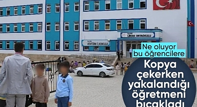 öğretmen, kopya çekerken yakaladığı öğrencisi tarafından bıçaklandı