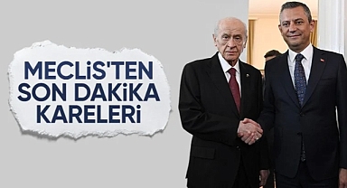 Özgür Özel, Devlet Bahçeli'yi ziyaret etti