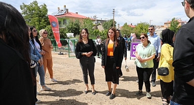 Van’da ilk Kent Bostanı açıldı: Geliri çalışan mahalleli kadınlara kalacak