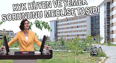 Van KYK yurtlarındaki hijyen sorunu meclise taşındı!