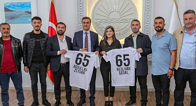 Vanspor FK yönetimi ve Taraftar Derneği’nden Büyükşehir’e Ziyaret