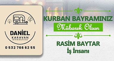 İş İnsanı Rasim Baytar'ın Kurban Bayramı Mesajı...