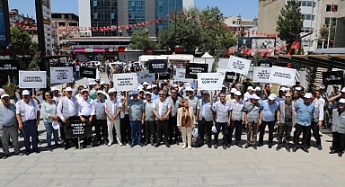 Van'da uçuş sorunu için kitlesel yürüyüş: Uçamıyorsak yürürüz!
