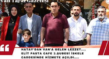 Van'da Cafe Denildiğinde Akla Gelen Elit Pasta Cafe...
