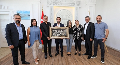 VANOTED yönetiminden Eşbaşkan Şedal ve Zeydan'a ziyaret .