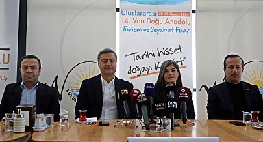 14’üncü Van Doğu Anadolu Turizm ve Seyahat fuarı tanıtıldı
